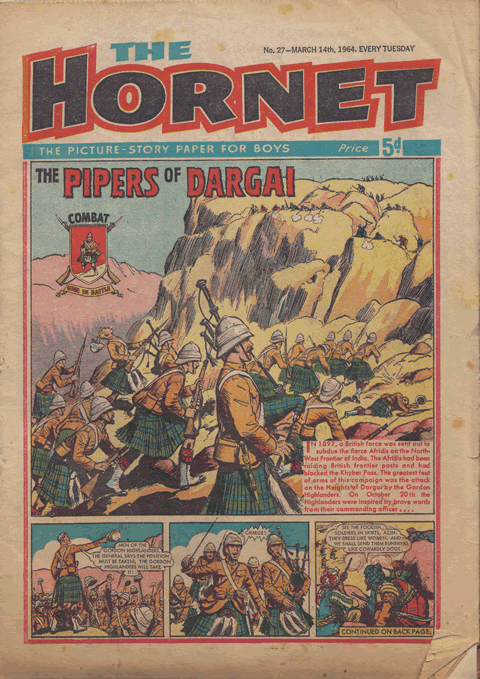 Second Hornet revised front cover. © D.C. Thomson & Co. Ltd.