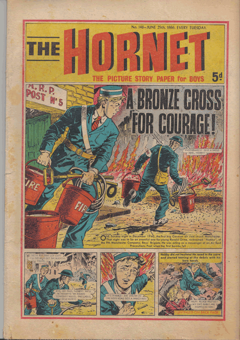 Fourth Hornet revised front cover. © D.C. Thomson & Co. Ltd.