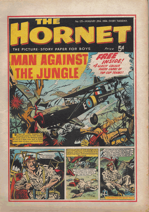 Third Hornet revised front cover. © D.C. Thomson & Co. Ltd.