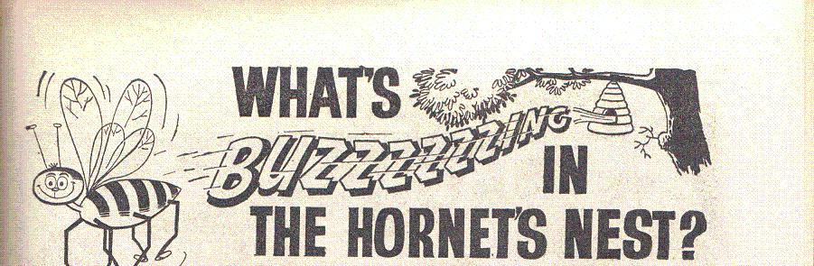 Hornet Letters page banner. © D.C. Thomson & Co. Ltd.
