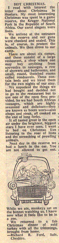 Letter from issue 186. © D.C. Thomson & Co. Ltd.