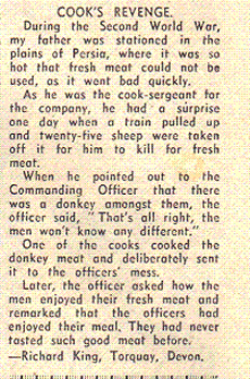 Letter from issue 186. © D.C. Thomson & Co. Ltd.